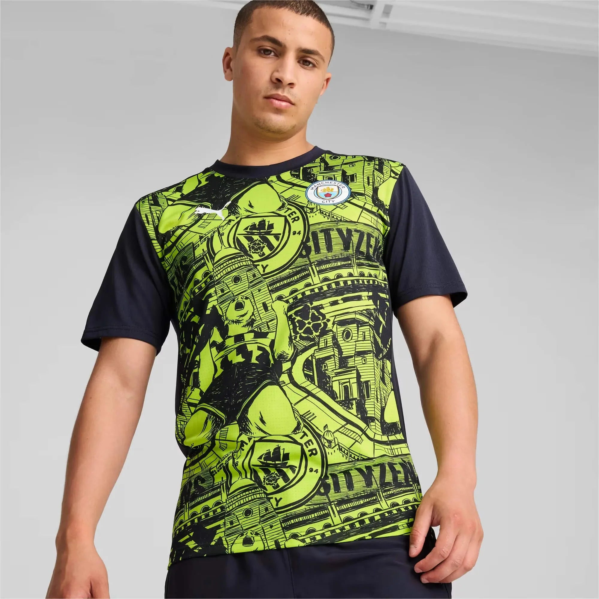 Puma 2024-25 Manchester City Men's Pre-Match Jersey