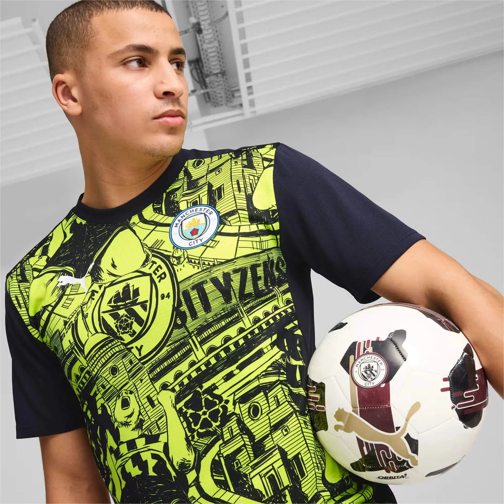Puma 2024-25 Manchester City Men's Pre-Match Jersey