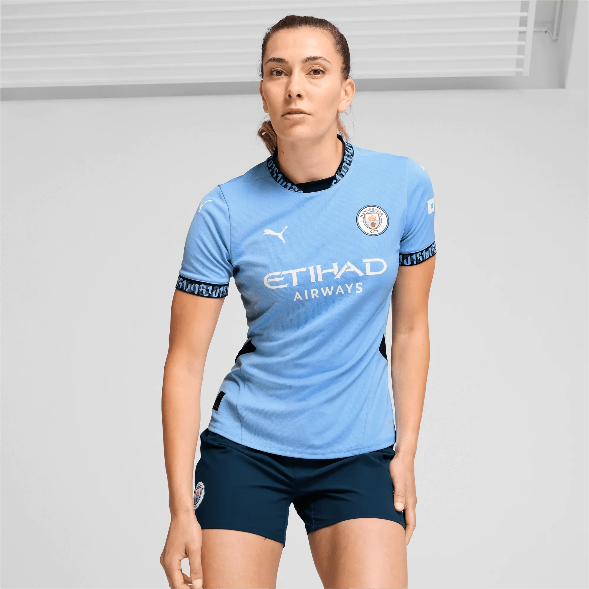 Puma 2024-25 Manchester City Women's Stadium Home Jersey