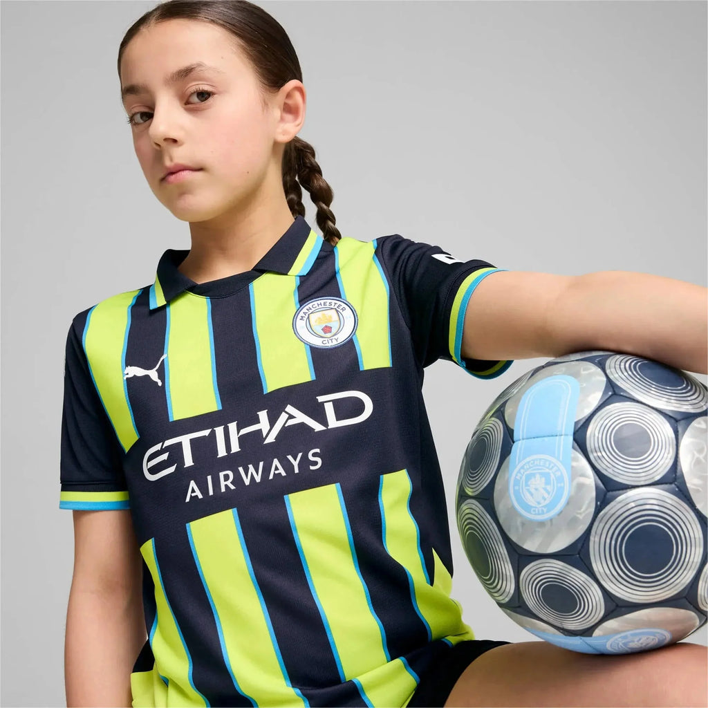 Puma 2024-25 Manchester City Youth Stadium Away Jersey