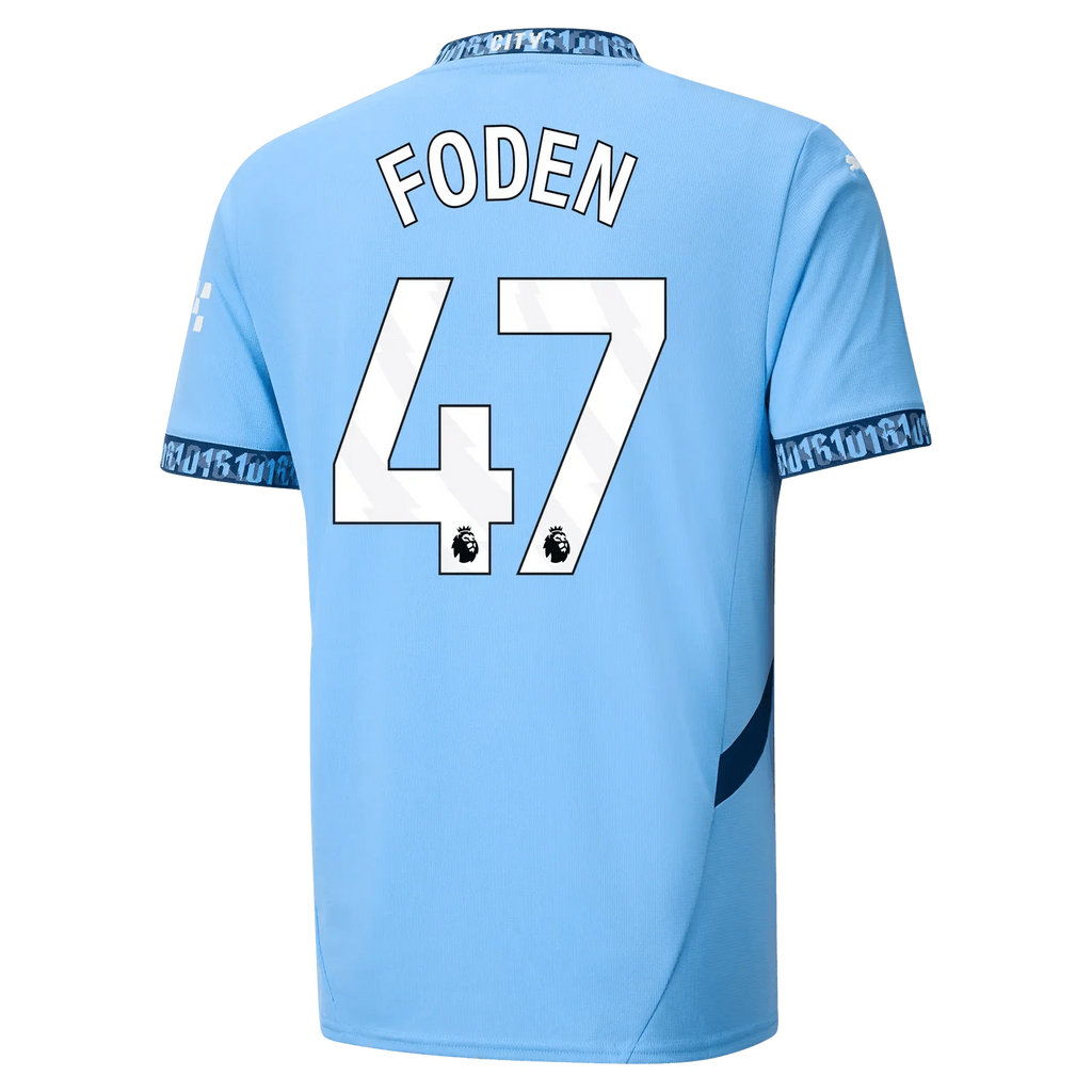 Puma 2024-25 Manchester City Men's Authentic Home Jersey