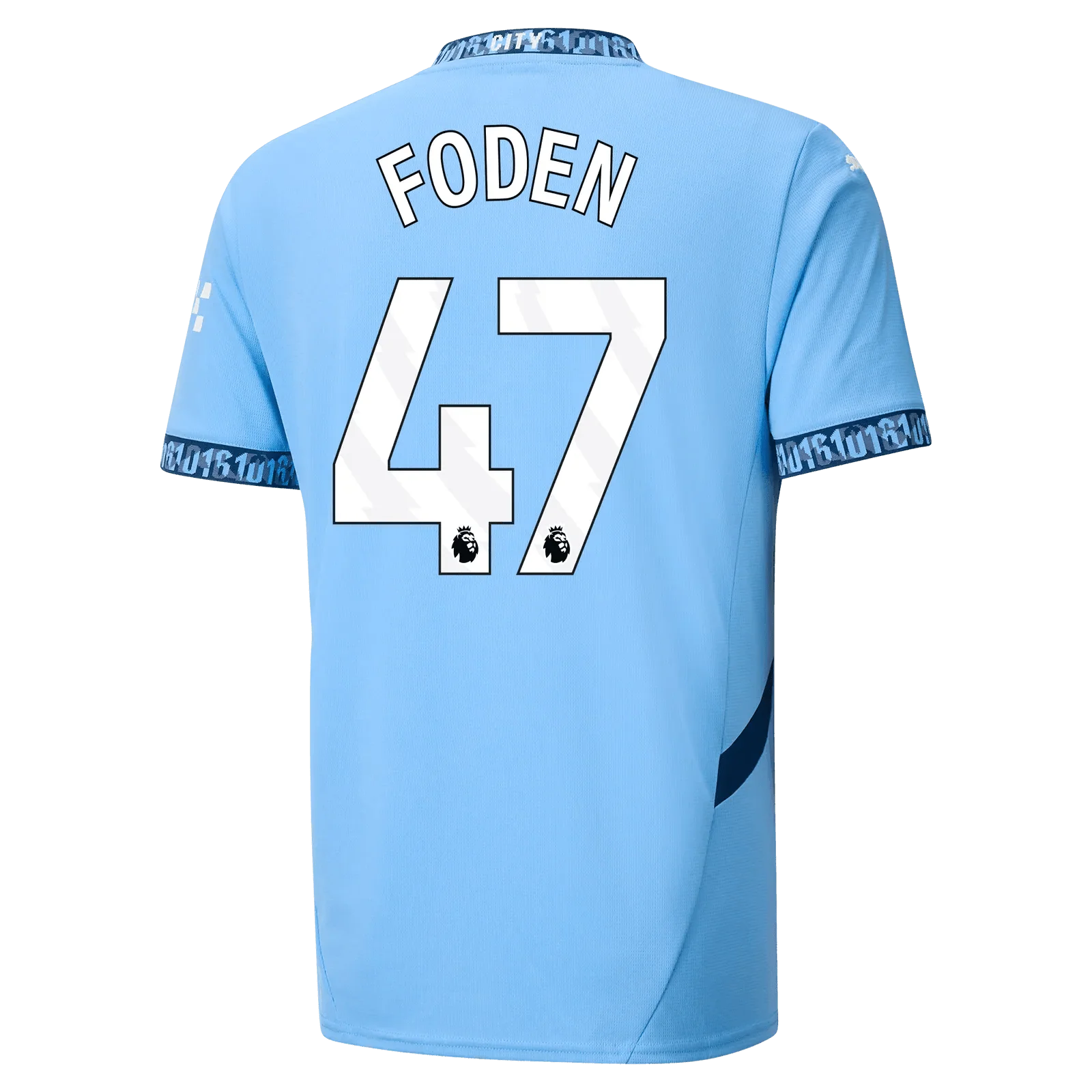 Puma 2024-25 Manchester City Men's Authentic Home Jersey