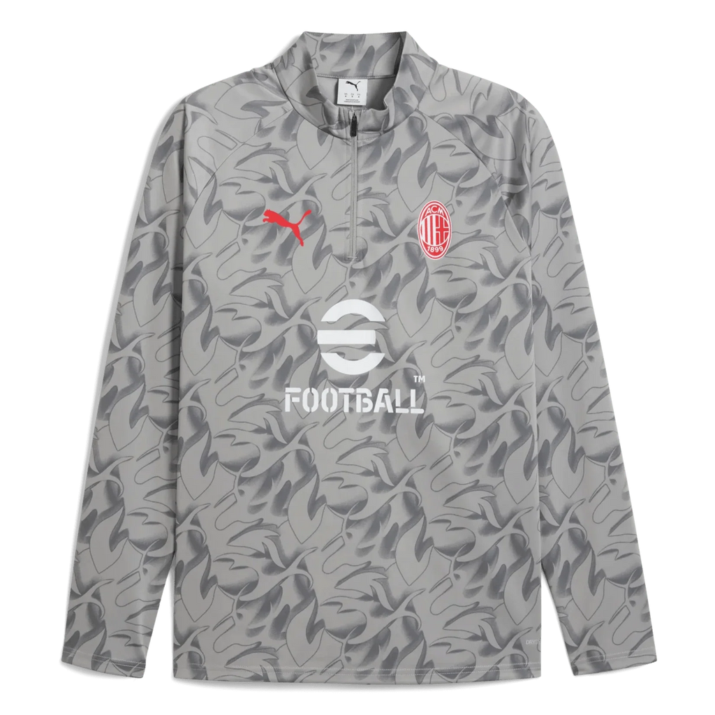 Puma 2025-26 AC Milan Men's 1/4 Zip Training Top