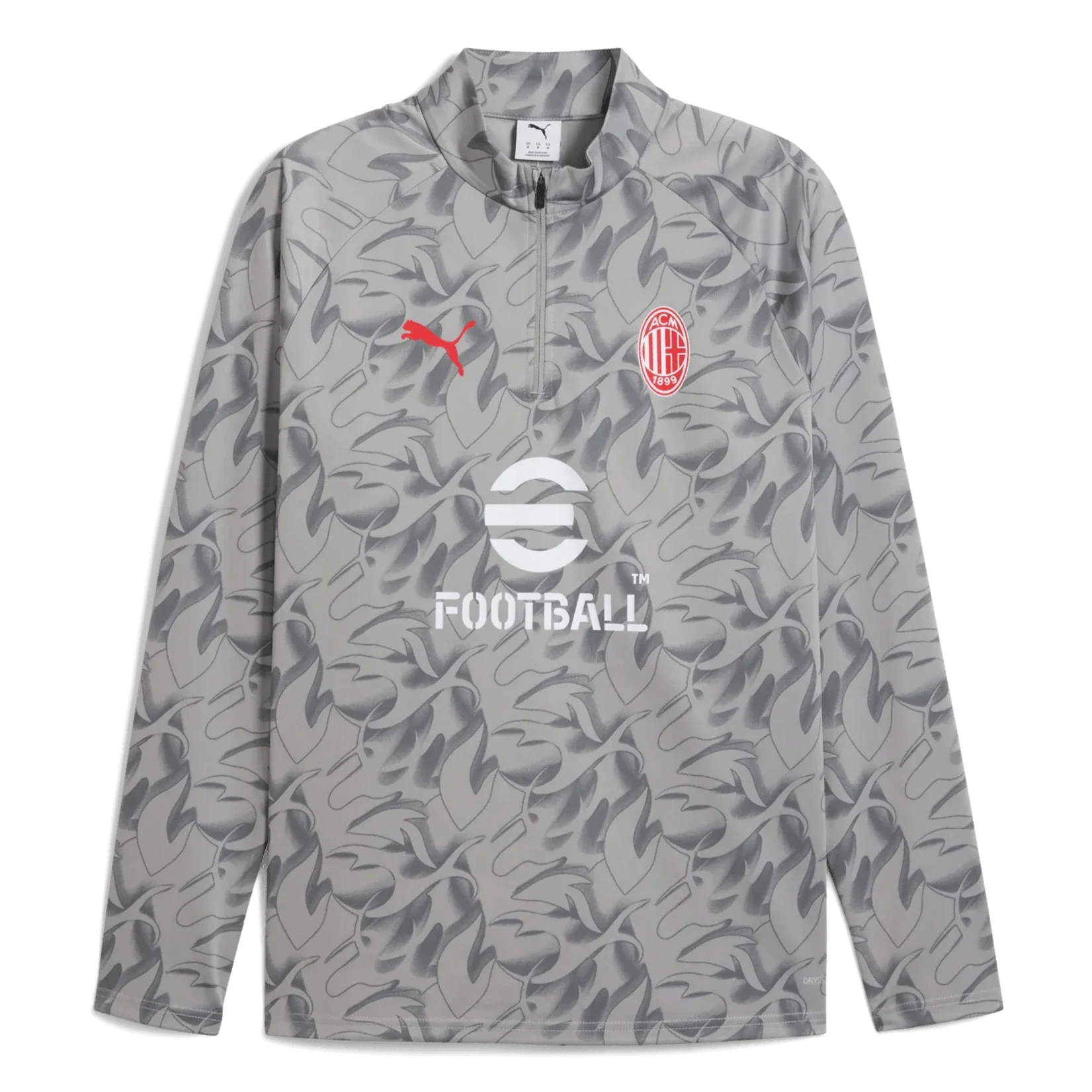 Puma 2025-26 AC Milan Men's 1/4 Zip Training Top