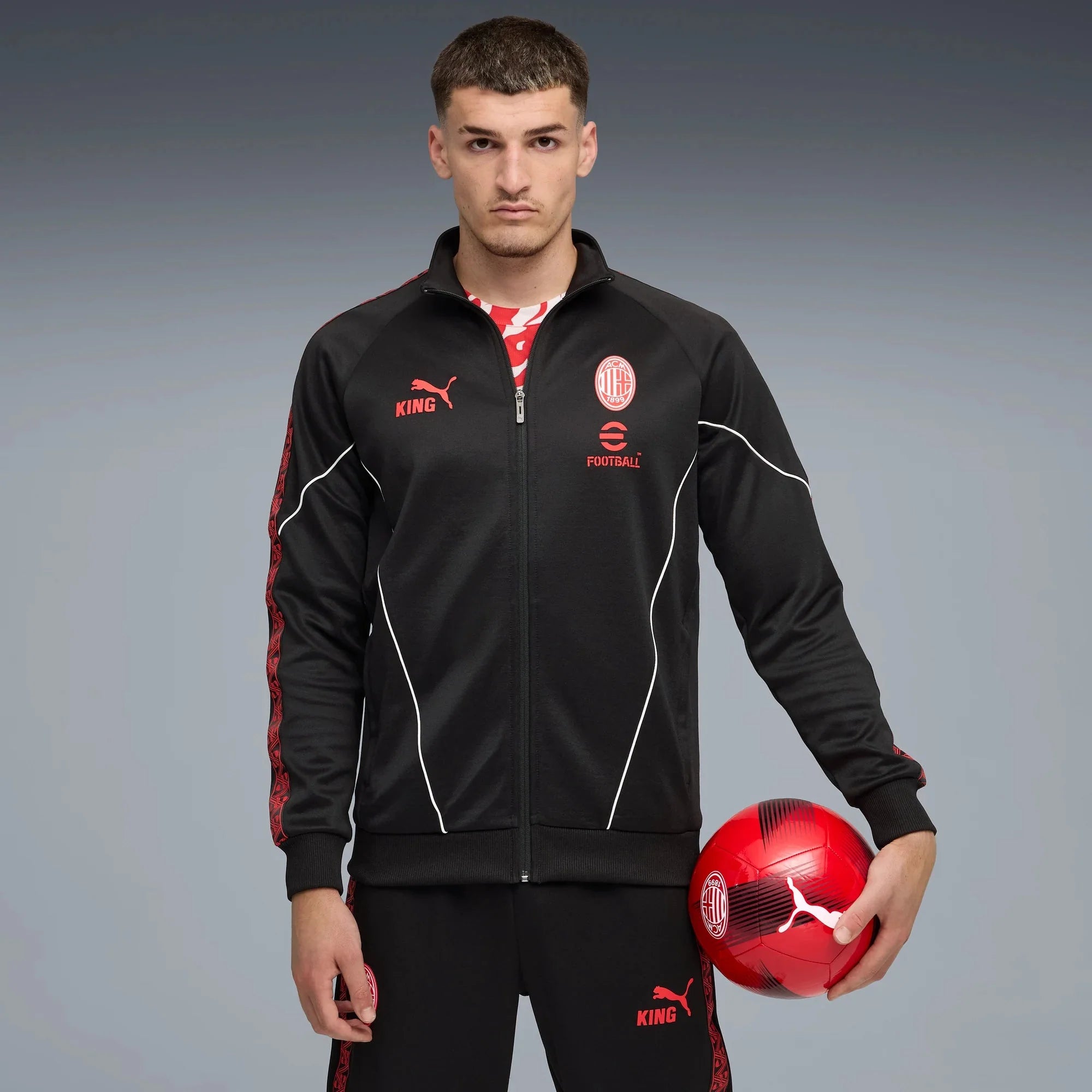 Puma 2025-26 AC Milan Men's KING Anthem Jacket