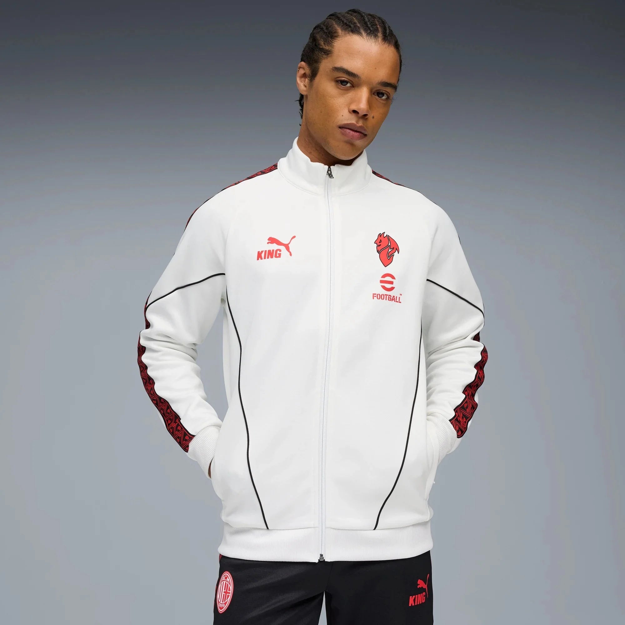 Puma 2025-26 AC Milan Men's KING Anthem Jacket
