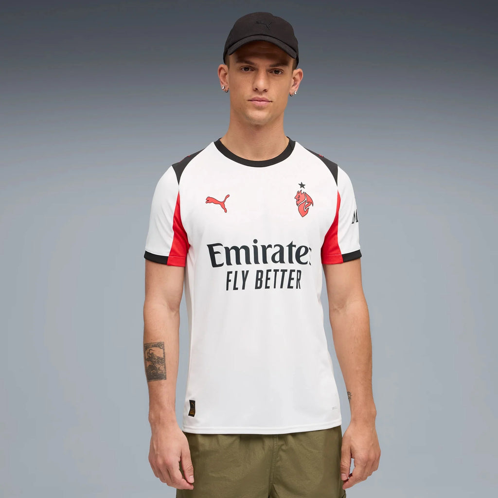 Puma 2025-26 AC Milan Men's Stadium Away Soccer Jersey
