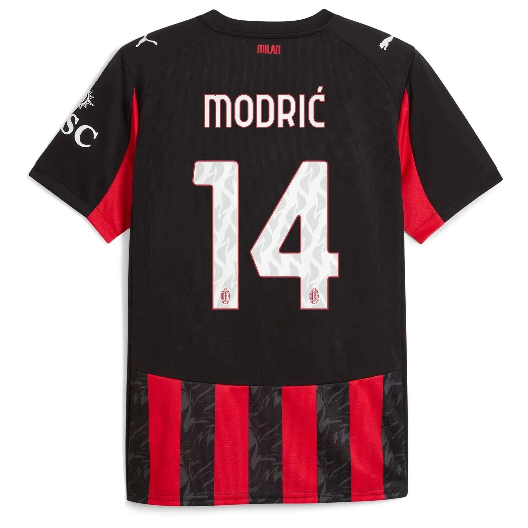 Puma 2025-26 AC Milan Women's Stadium Home Soccer Jersey
