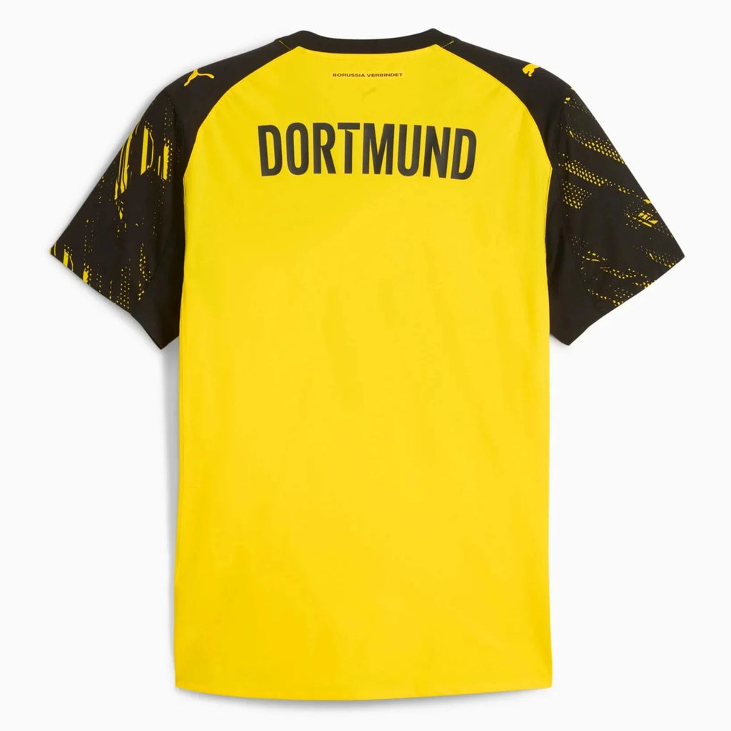 Puma 2025-26 Borussia Dortmund Men's Authentic Home Soccer Jersey