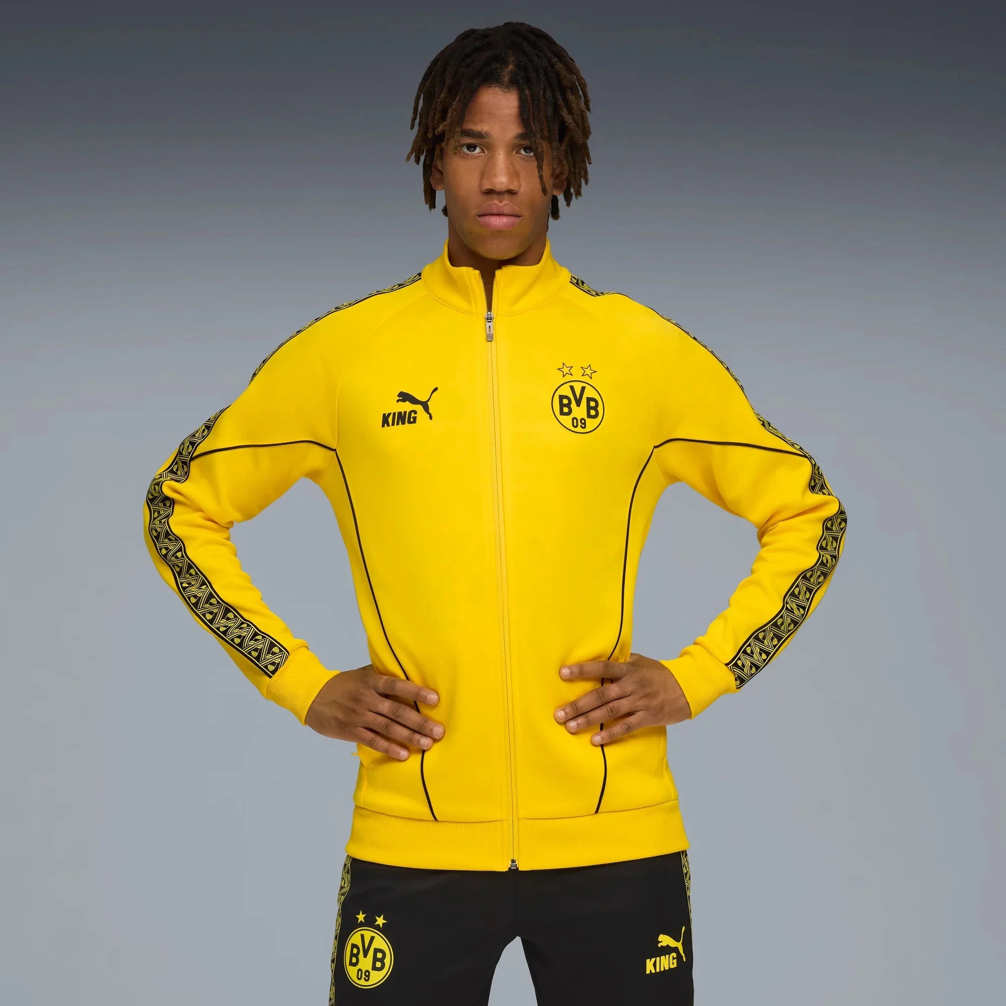 Puma 2025-26 Borussia Dortmund Men's King Anthem Jacket
