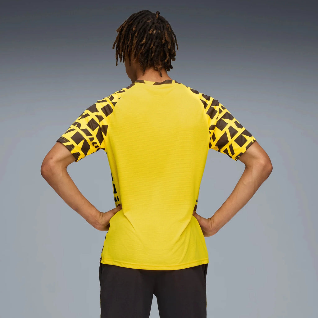 Puma 2025-26 Borussia Dortmund Men's Pre-Match Soccer Jersey