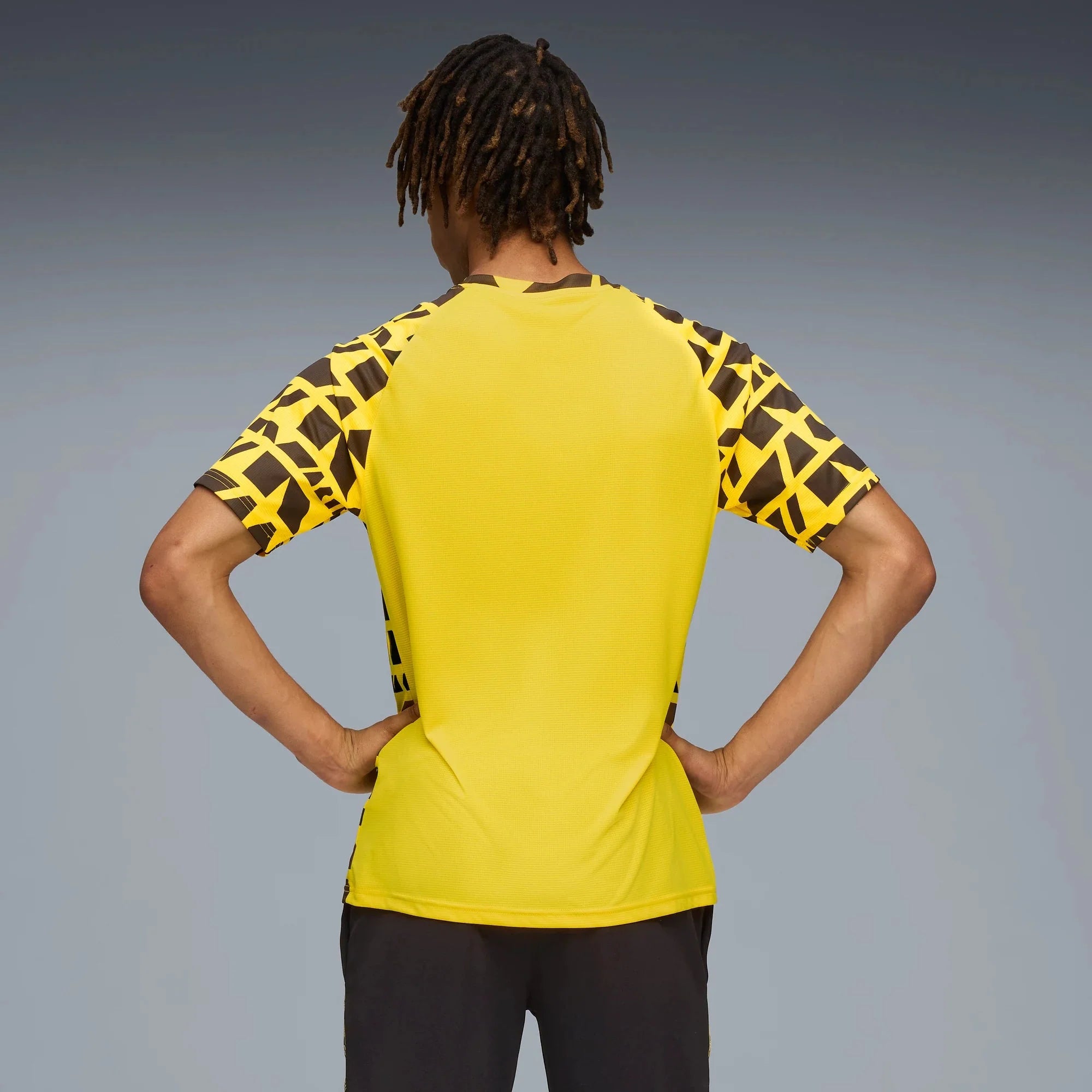 Puma 2025-26 Borussia Dortmund Men's Pre-Match Soccer Jersey