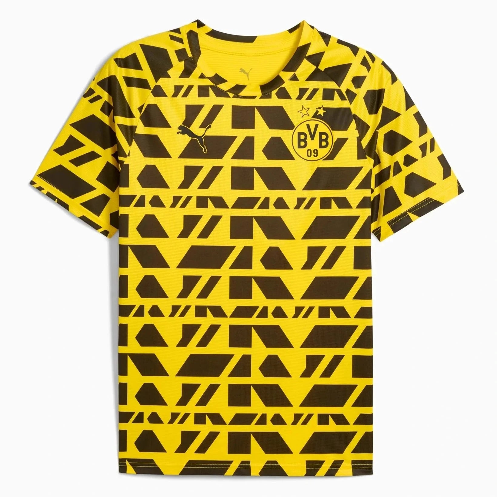 Puma 2025-26 Borussia Dortmund Men's Pre-Match Soccer Jersey