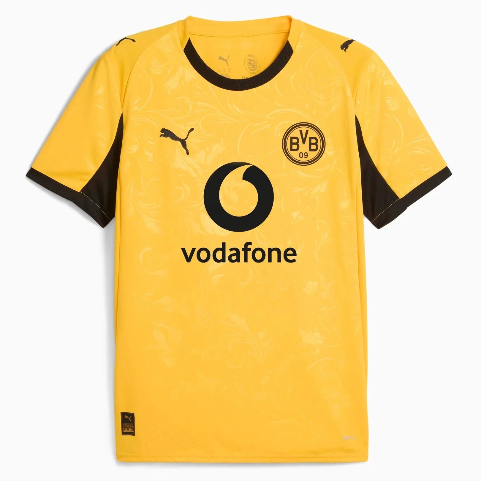 Puma 2025-26 Borussia Dortmund Men's Stadium Cup Soccer Jersey