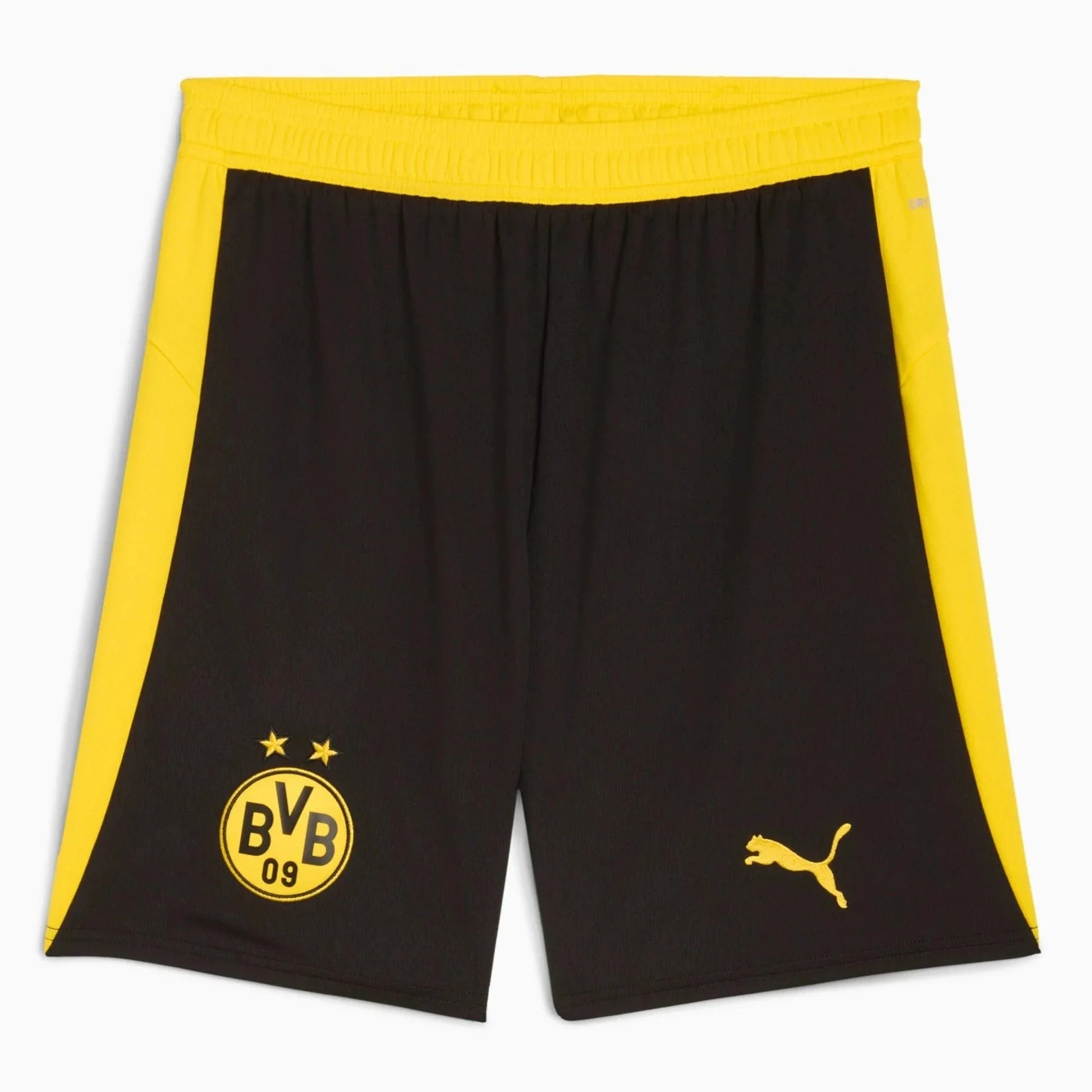Puma 2025-26 Borussia Dortmund Men's Stadium Home Shorts