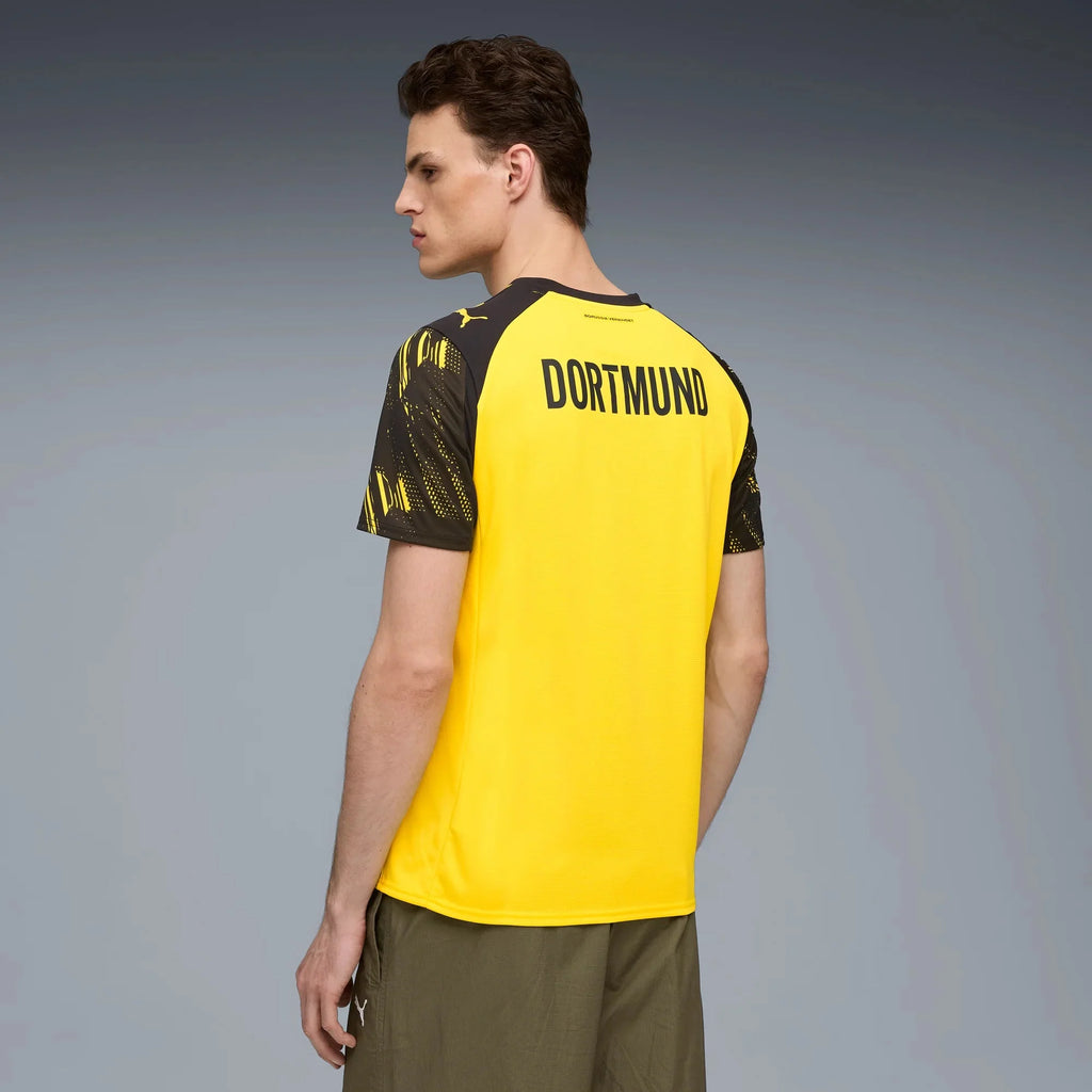 Puma 2025-26 Borussia Dortmund Men's Stadium Home Soccer Jersey