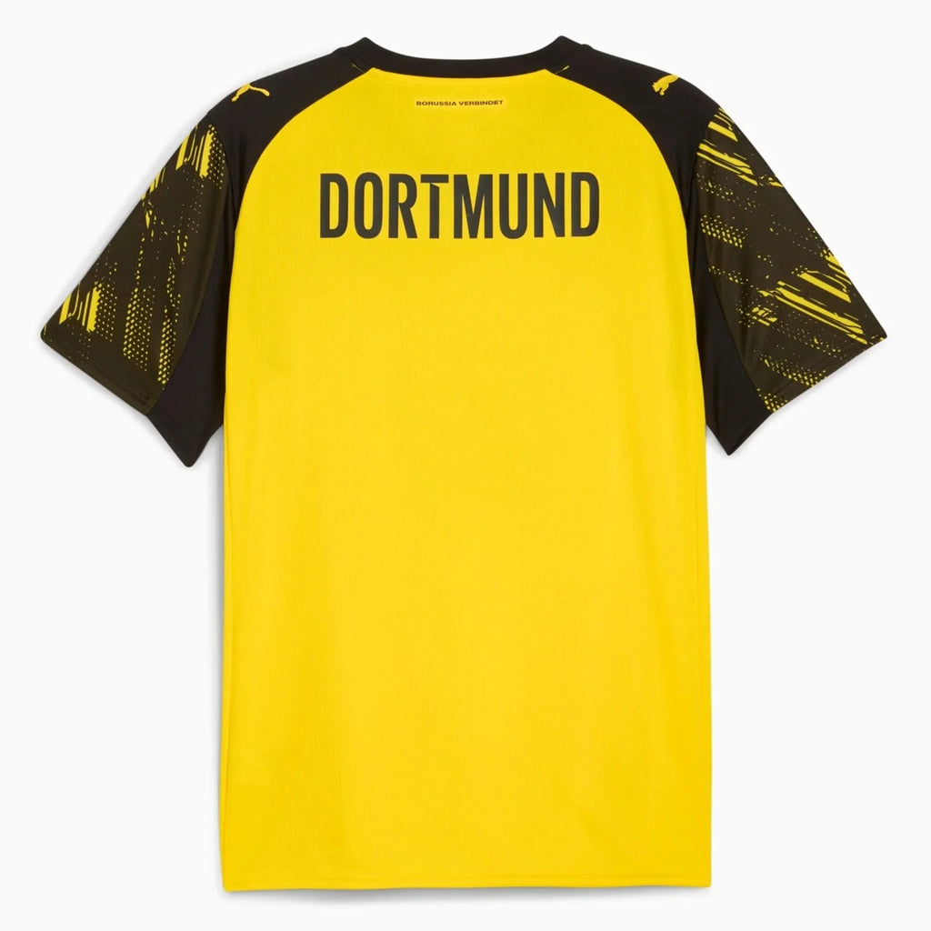 Puma 2025-26 Borussia Dortmund Men's Stadium Home Soccer Jersey
