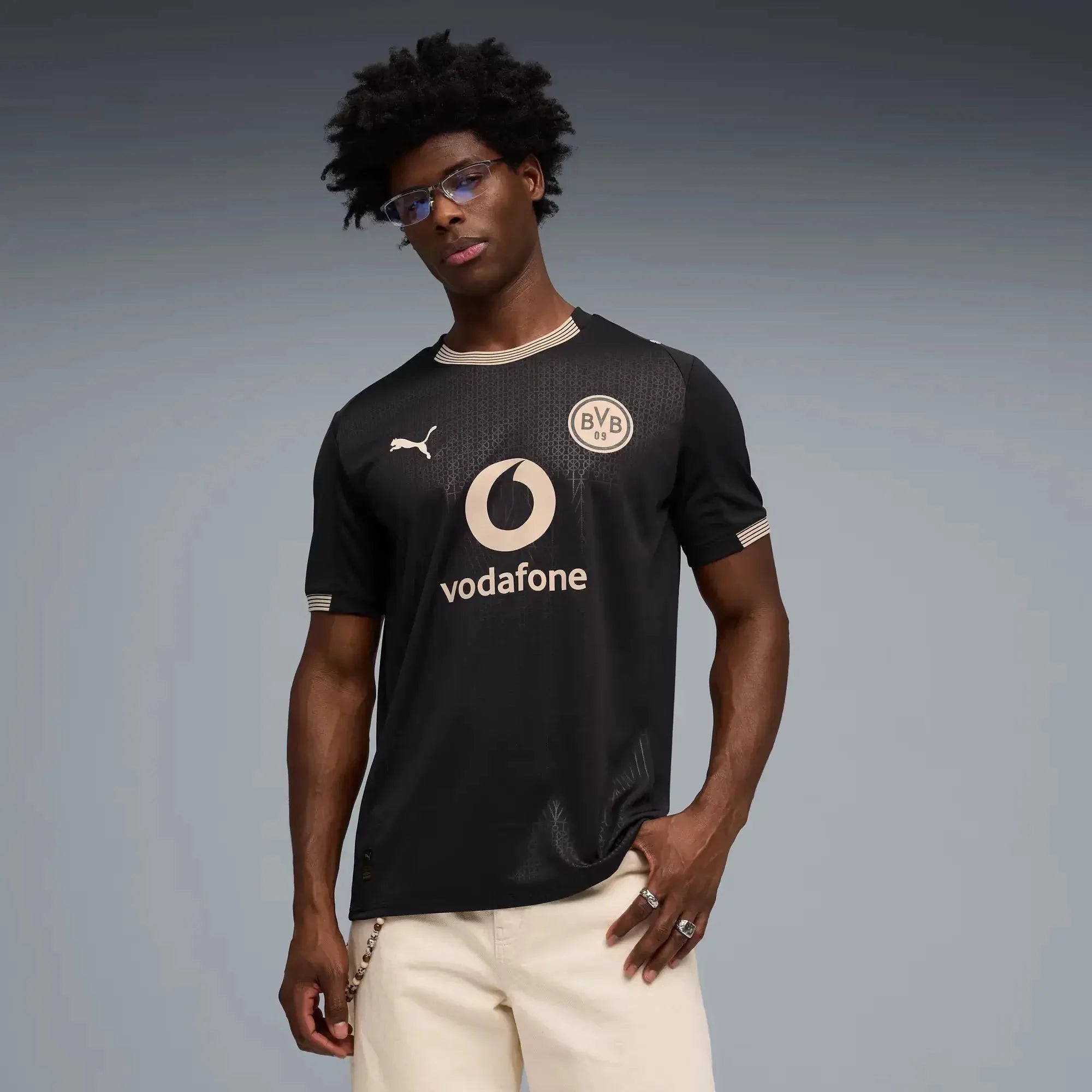 Puma 2025-26 Borussia Dortmund Men's Stadium Special Edition Soccer Jersey