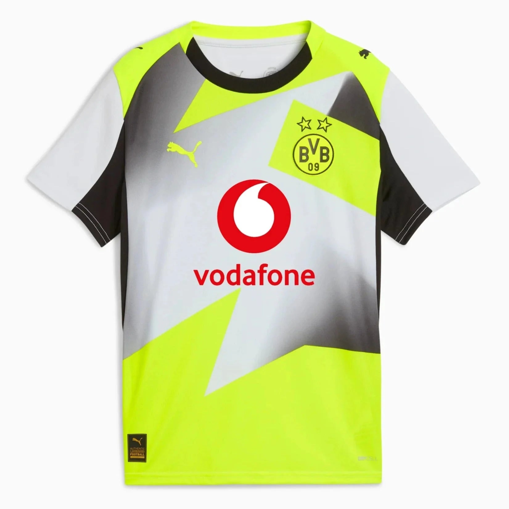 Puma 2025-26 Borussia Dortmund Youth Stadium Away Soccer Jersey