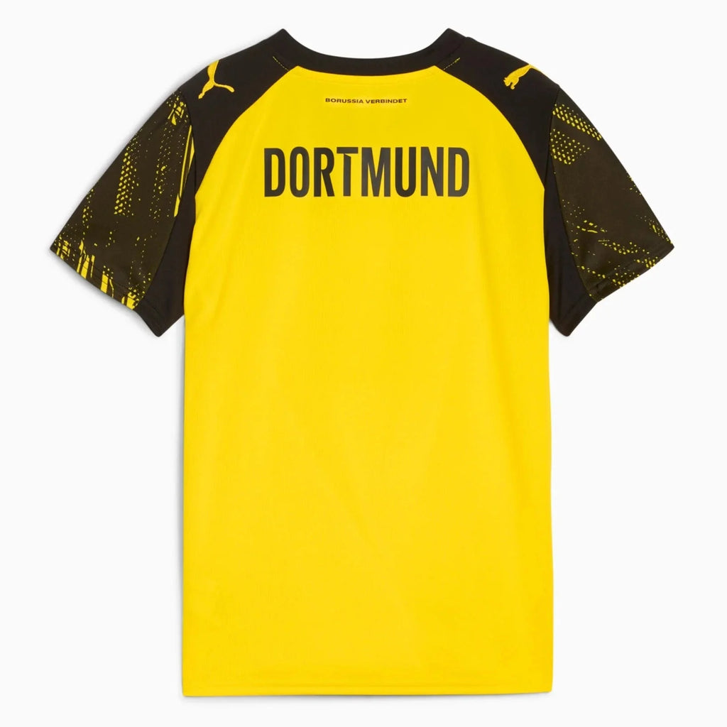Puma 2025-26 Borussia Dortmund Youth Stadium Home Soccer Jersey