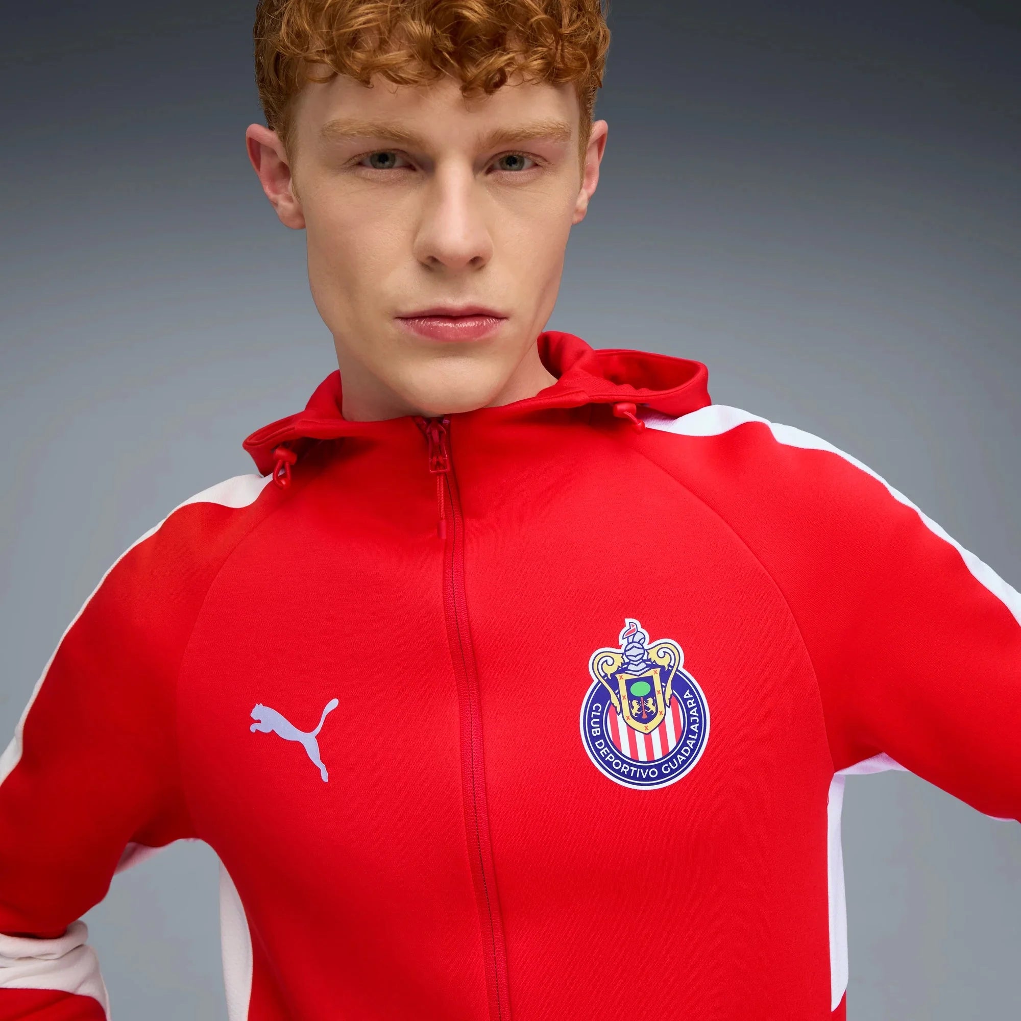 Puma 2025-26 Chivas Men's Evostripe Hooded Jacket