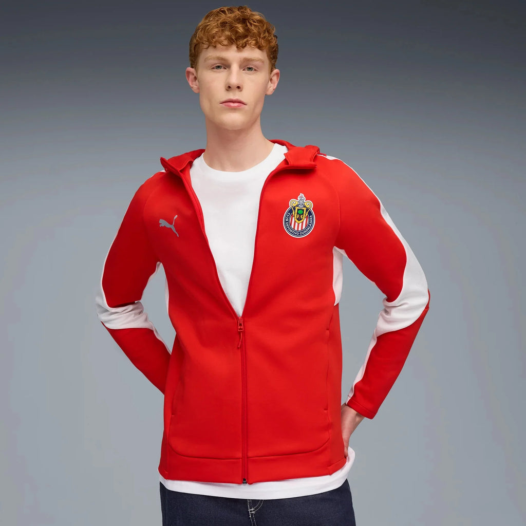 Puma 2025-26 Chivas Men's Evostripe Hooded Jacket