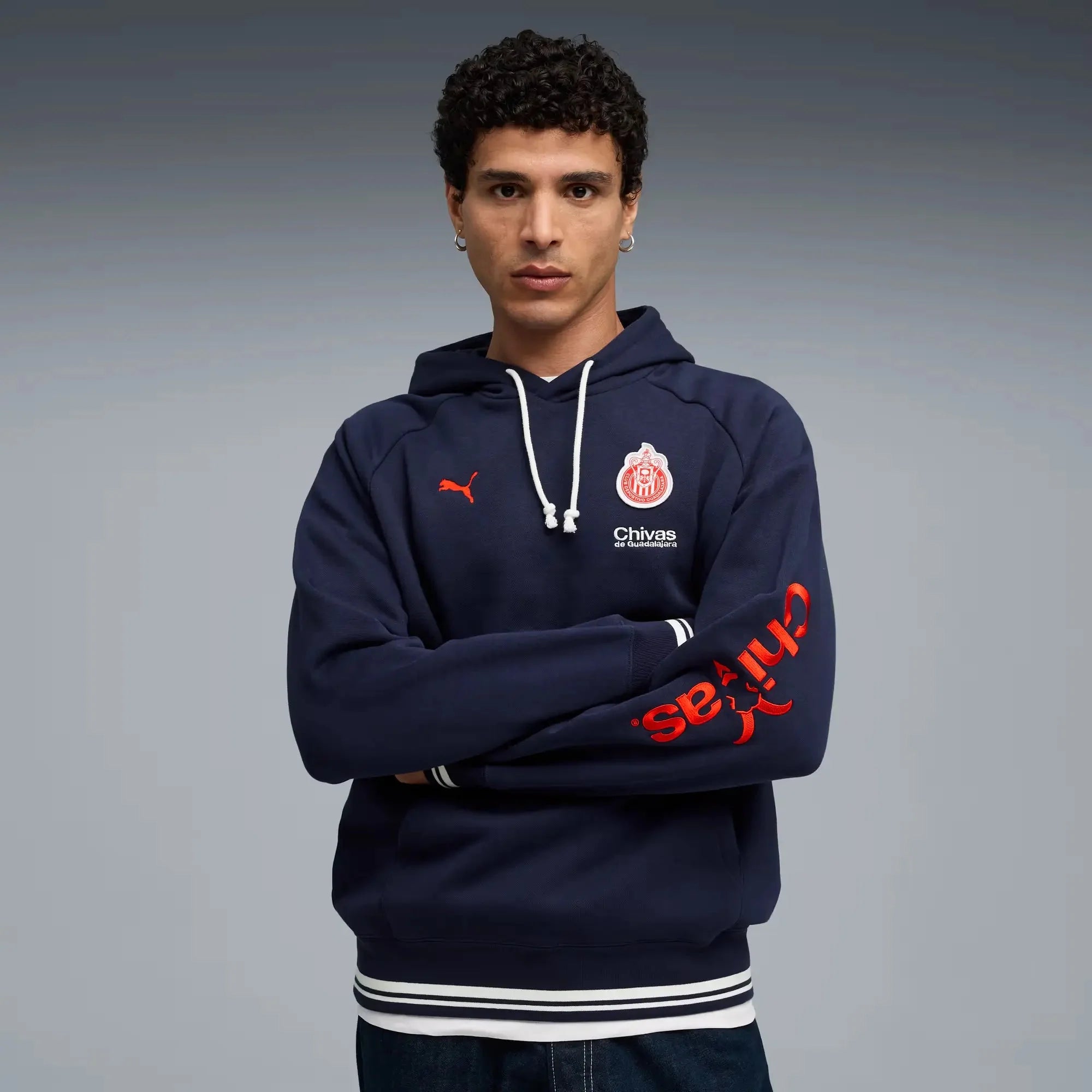Puma 2025-26 Chivas Men's Relaxed Hoodie
