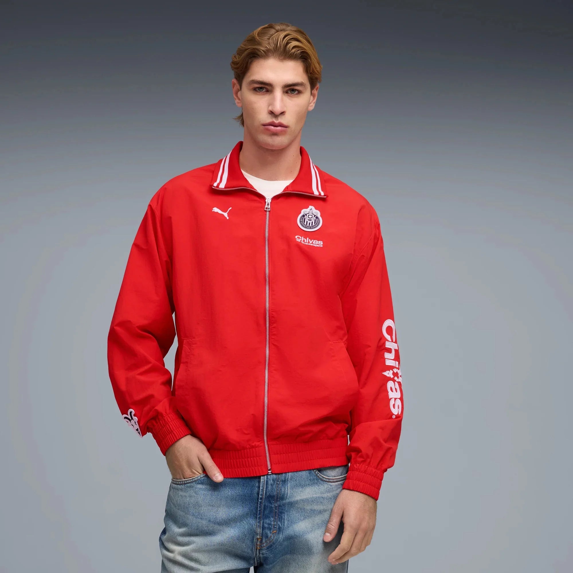 Puma 2025-26 Chivas Men's Varsity Jacket