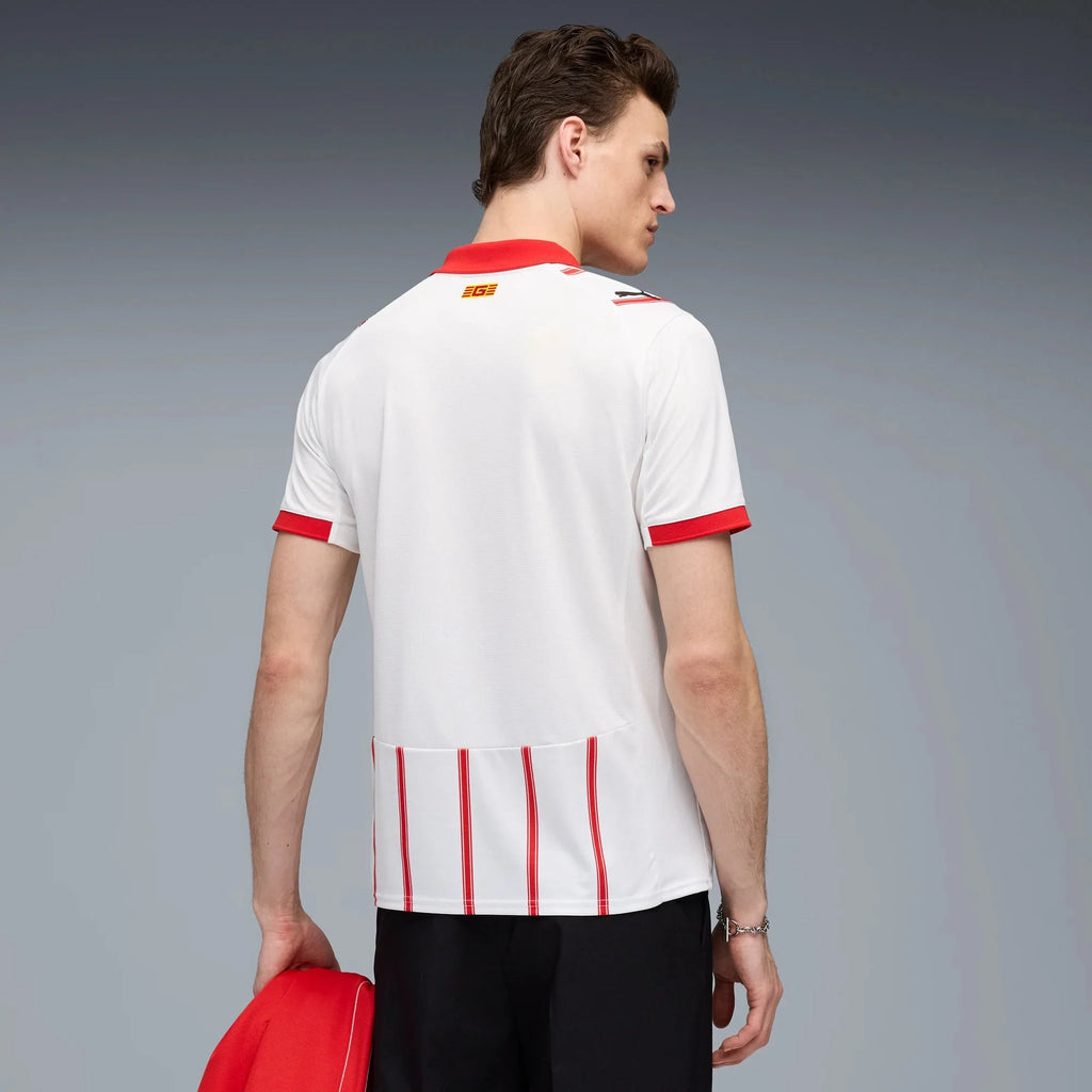 Puma 2025-26 Girona Men's Stadium Home Soccer Jersey