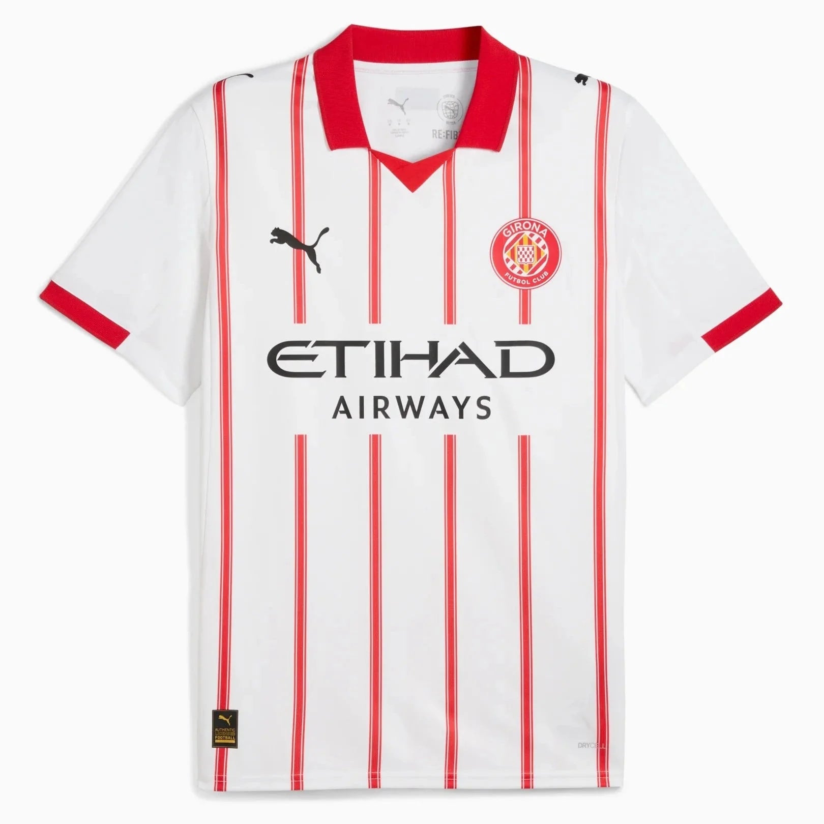 Puma 2025-26 Girona Men's Stadium Home Soccer Jersey