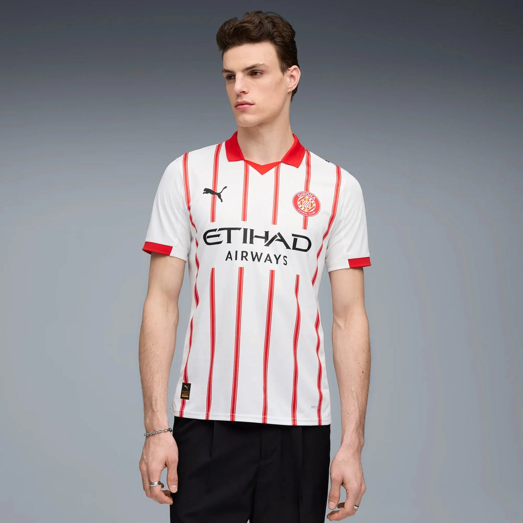Puma 2025-26 Girona Men's Stadium Home Soccer Jersey