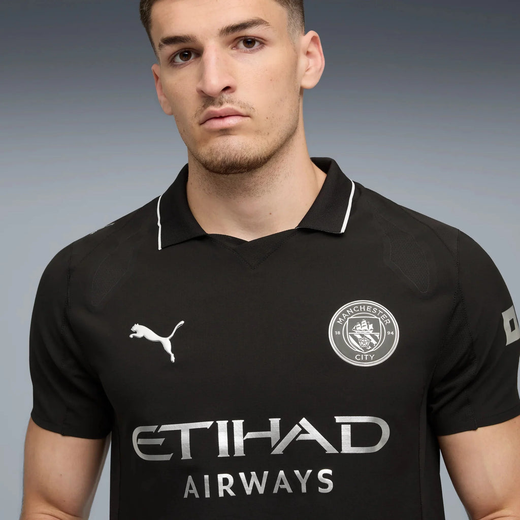 Puma 2025-26 Manchester City Men's Authentic Away Soccer Jersey