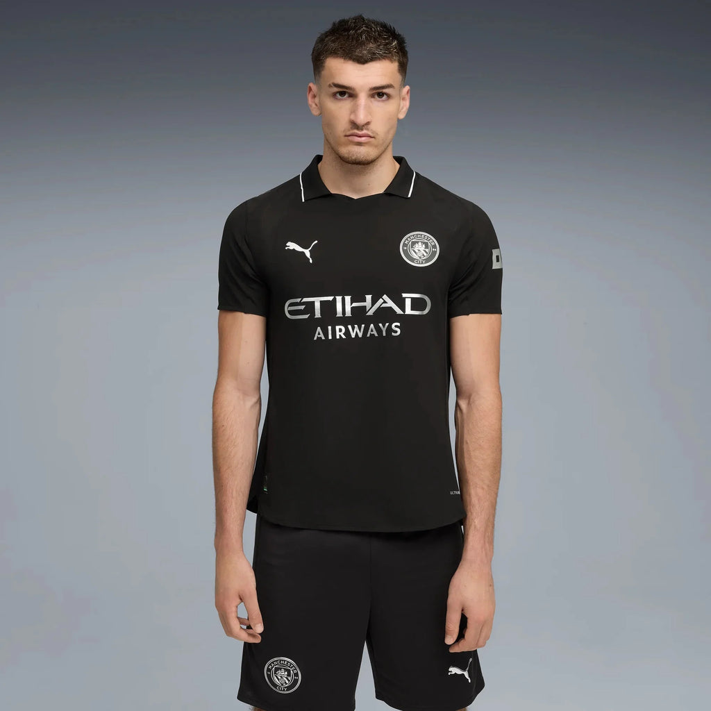 Puma 2025-26 Manchester City Men's Authentic Away Soccer Jersey