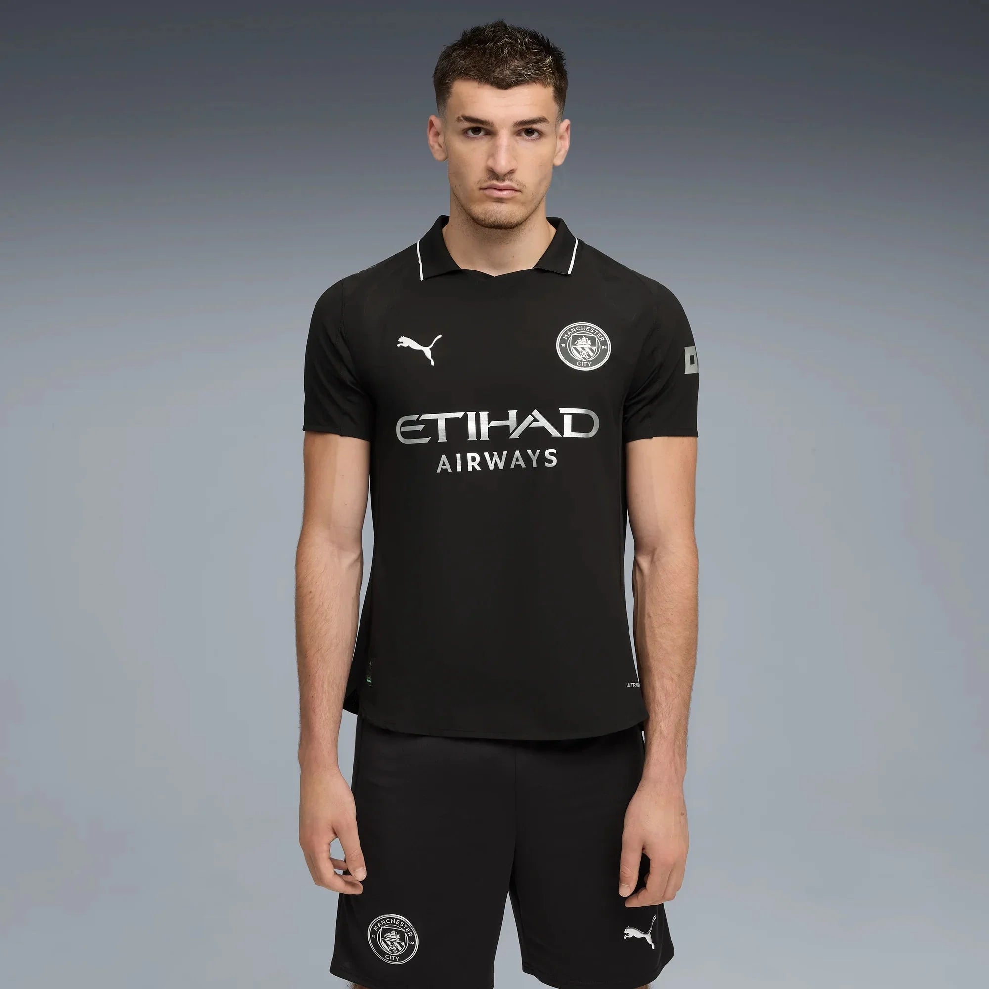 Puma 2025-26 Manchester City Men's Authentic Away Soccer Jersey