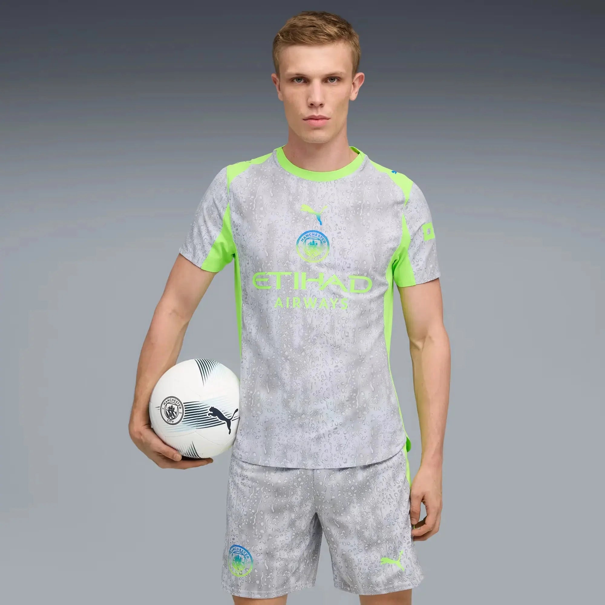 Puma 2025-26 Manchester City Men's Authentic Third Soccer Jersey