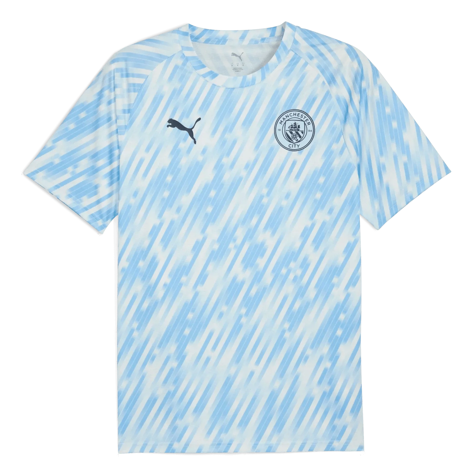 Puma 2025-26 Manchester City Men's Pre-Match Soccer Jersey