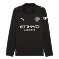 Puma 2025-26 Manchester City Men's Stadium Away Long-Sleeve Soccer Jersey
