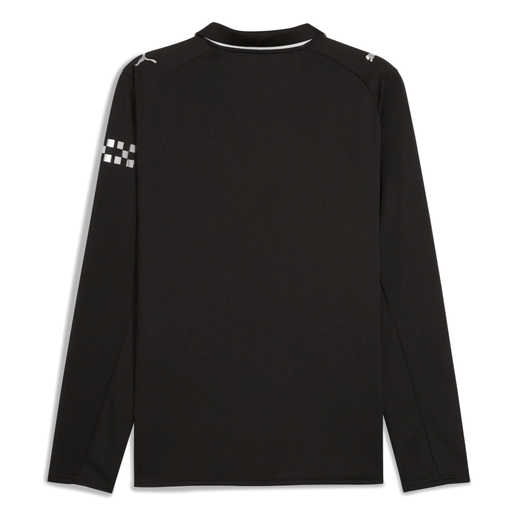 Puma 2025-26 Manchester City Men's Stadium Away Long-Sleeve Soccer Jersey