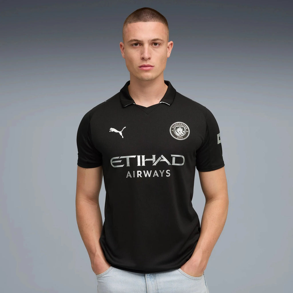 Puma 2025-26 Manchester City Men's Stadium Away Soccer Jersey