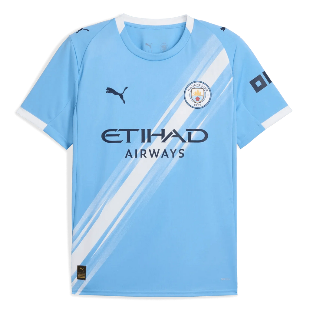Puma 2025-26 Manchester City Men's Stadium Home Soccer Jersey