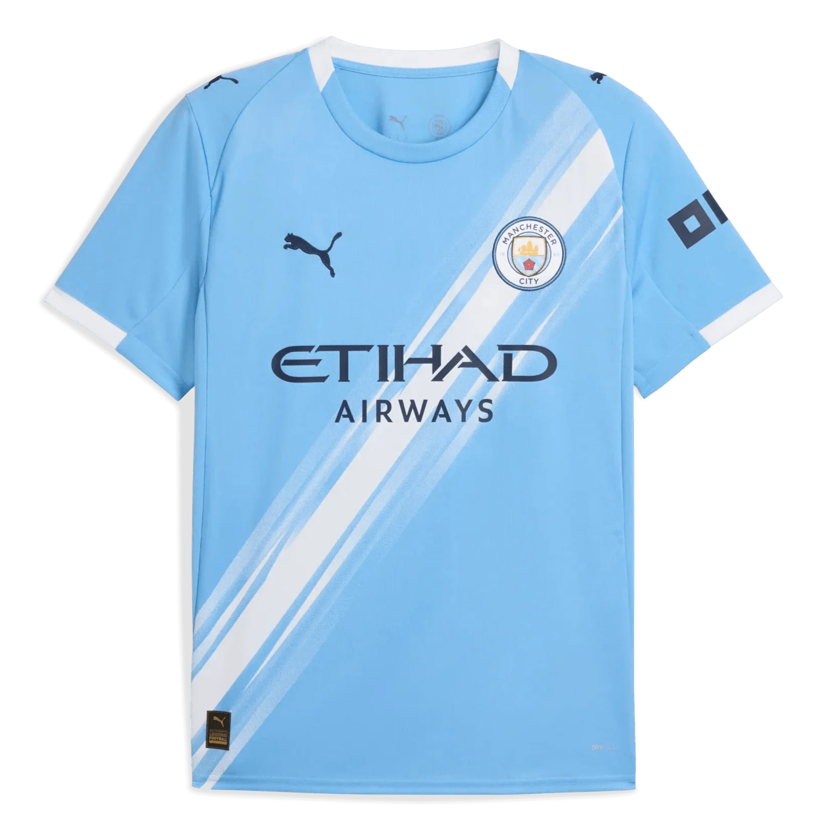 Puma 2025-26 Manchester City Men's Stadium Home Soccer Jersey