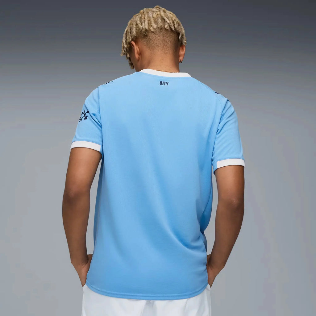 Puma 2025-26 Manchester City Men's Stadium Home Soccer Jersey