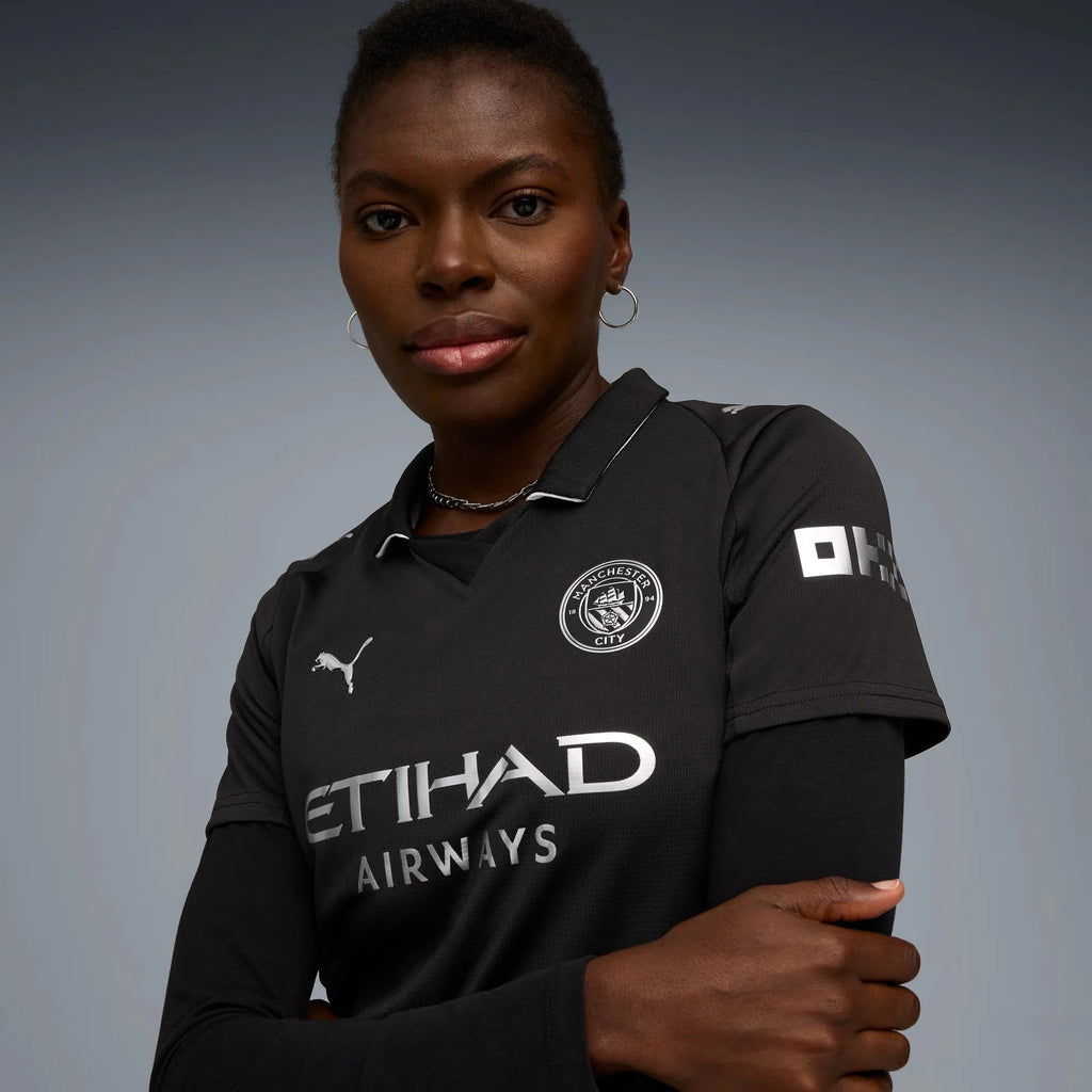 Puma 2025-26 Manchester City Women's Stadium Away Soccer Jersey