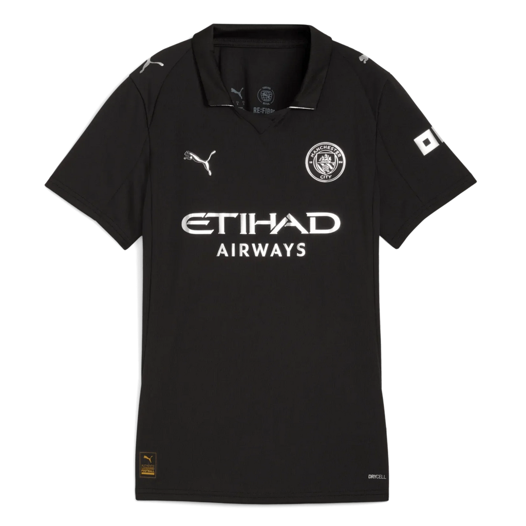 Puma 2025-26 Manchester City Women's Stadium Away Soccer Jersey