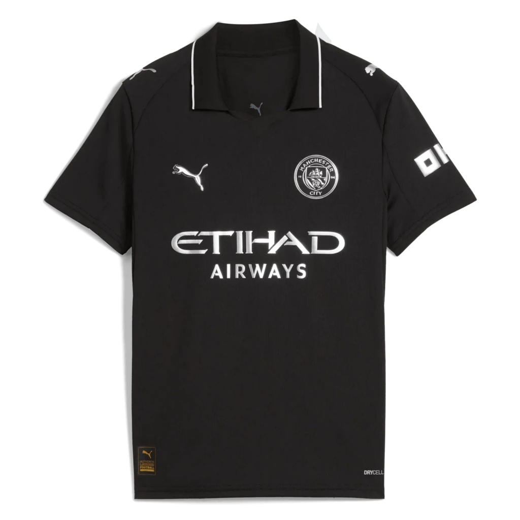 Puma 2025-26 Manchester City Youth Stadium Away Soccer Jersey
