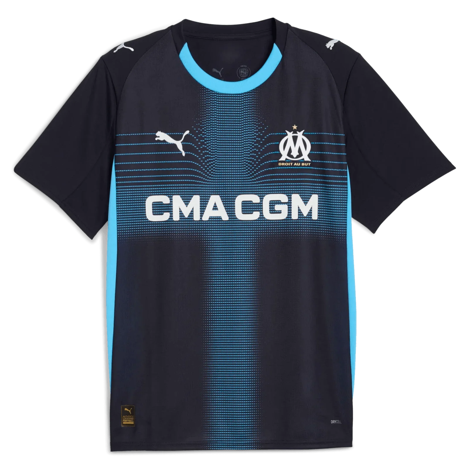 Puma 2025-26 Olympique de Marseille Men's Stadium Away Soccer Jersey