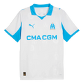 Puma 2025-26 Olympique de Marseille Men's Stadium Home Soccer Jersey