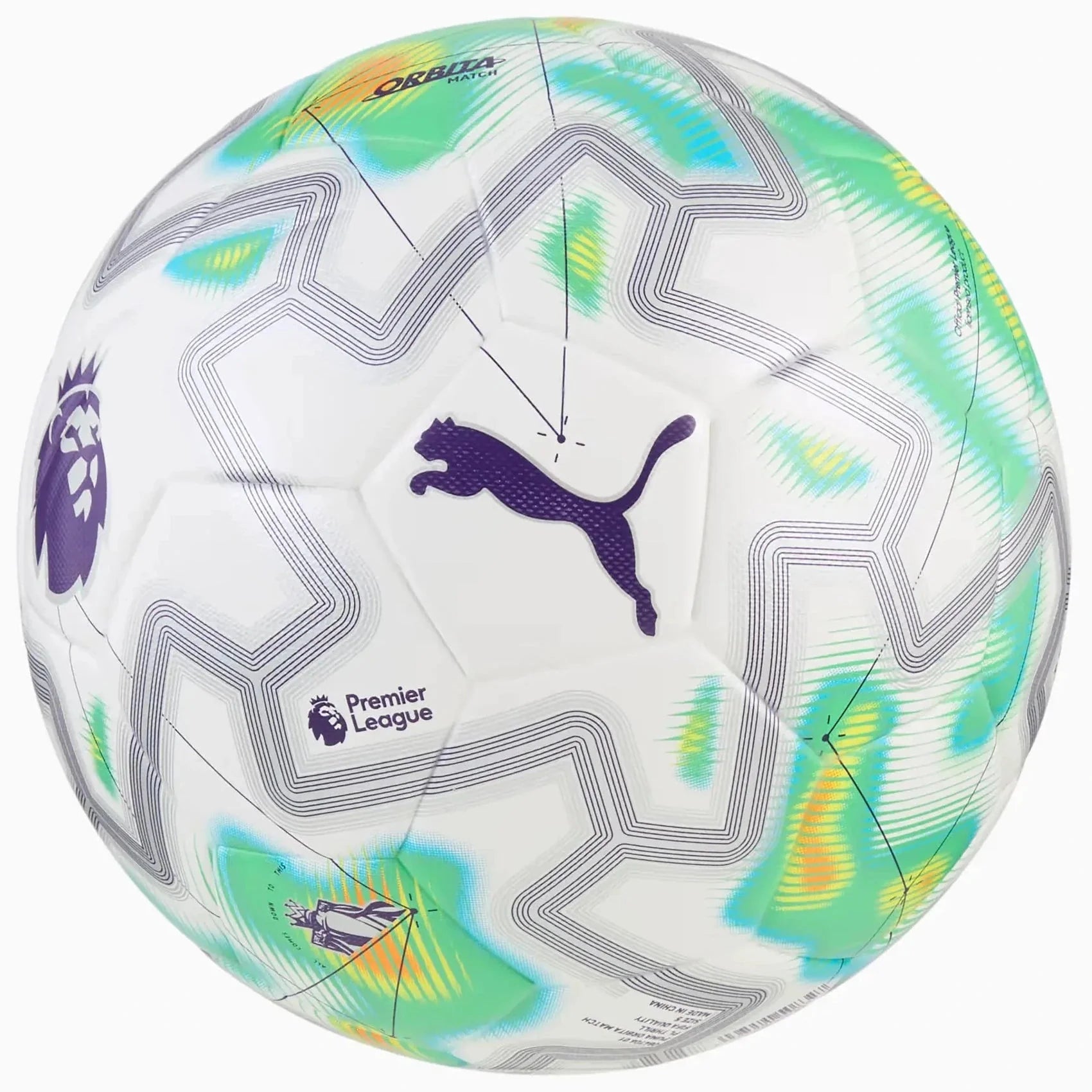 Puma 2025-26 Orbita Match Premier League Thrill Soccer Ball