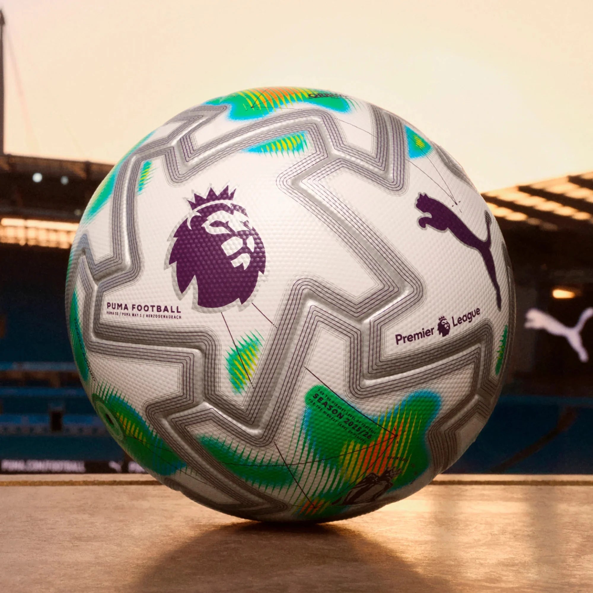 Puma 2025-26 Orbita Ultimate Premier League Thrill Soccer Ball
