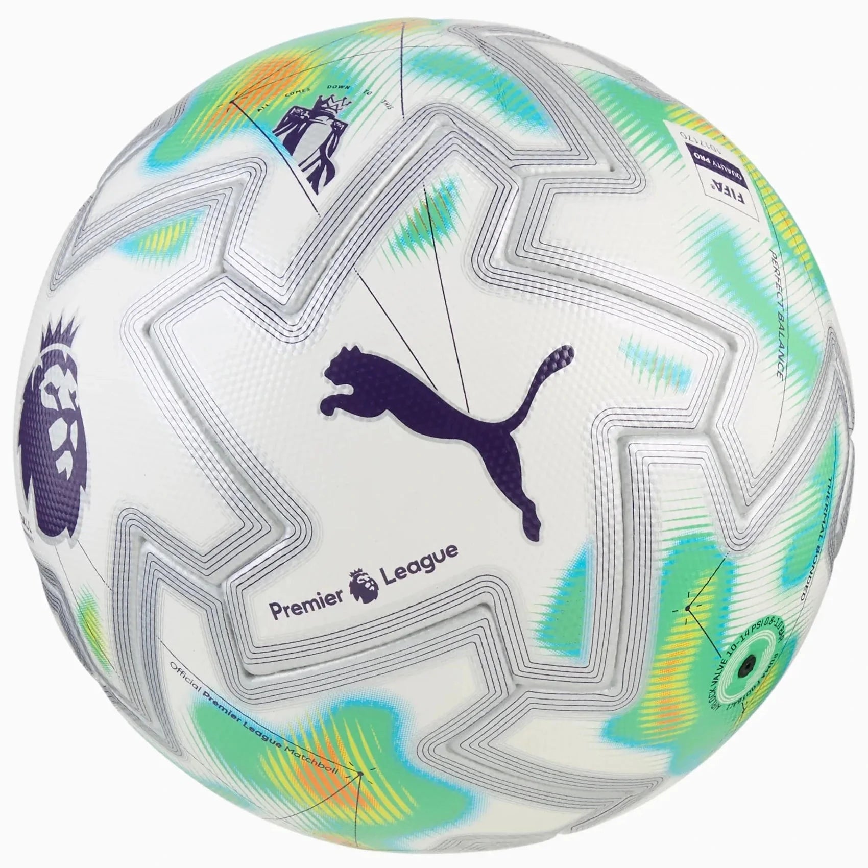 Puma 2025-26 Orbita Ultimate Premier League Thrill Soccer Ball